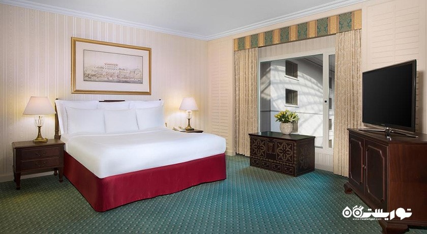 نمای تخت بزرگ سوئیت رویال