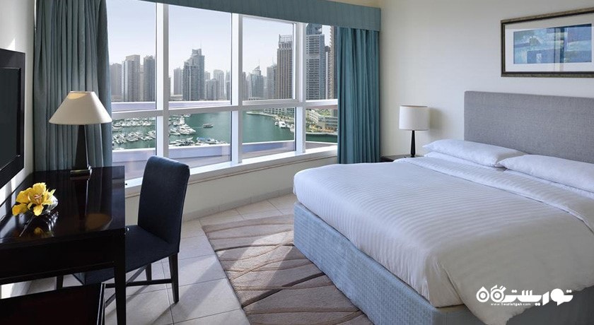 نمای تخت بزرگ سوئیت سه خوابه