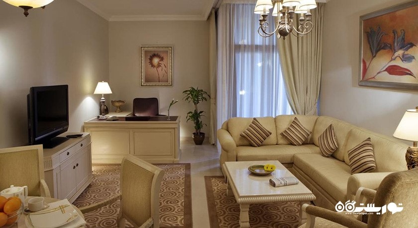 محوطه نشیمن سوئیت دلوکس