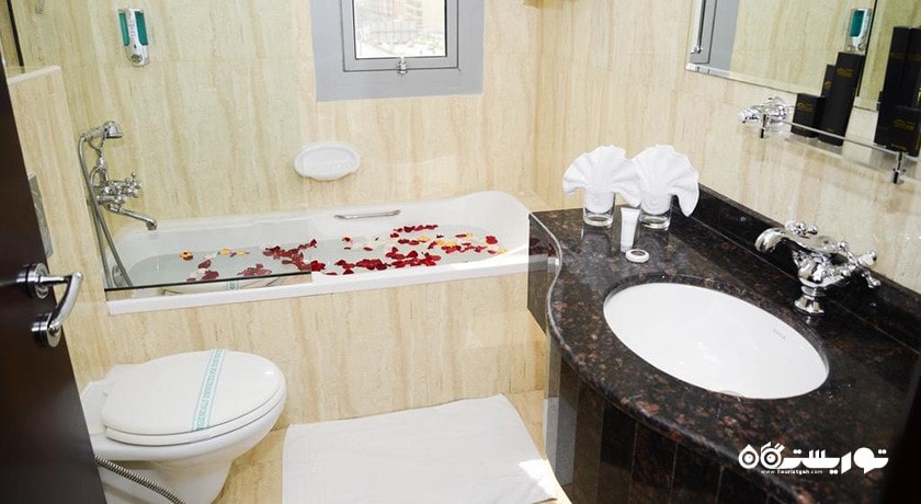 حمام و سرویس بهداشتی اتاق ها