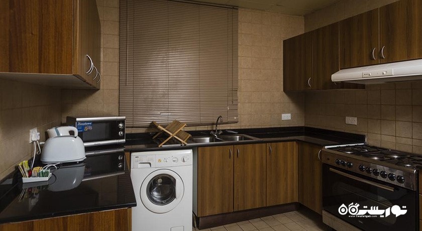 نمای آشپزخانه اتاق های هتل