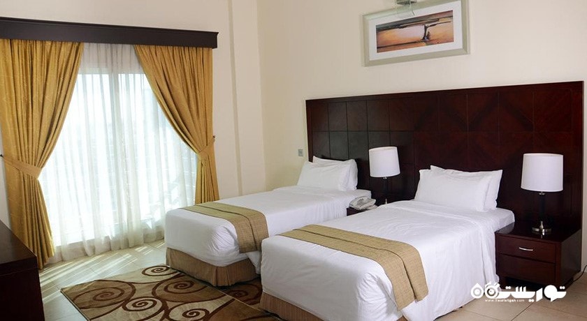 تخت های توئین آپارتمان دوخوابه