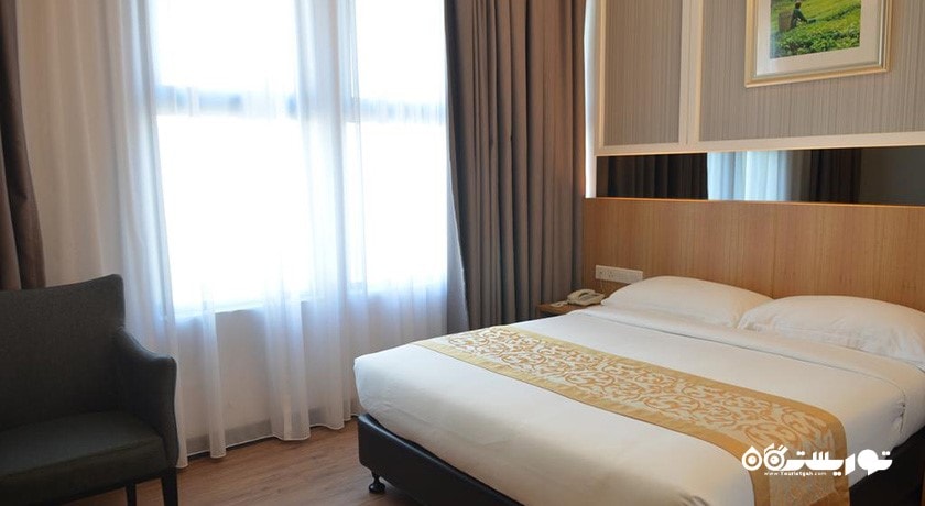 نمای تخت بزرگ اتاق سوپریور