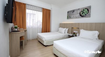 تخت های توئین اتاق دلوکس