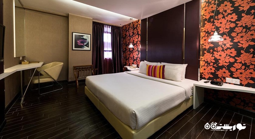 نمای تخت بزرگ اتاق سوپریور