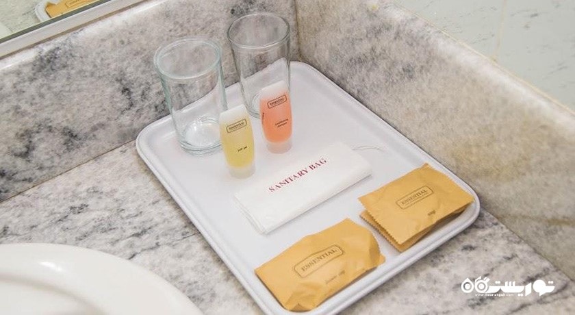 لوازم بهداشتی رایگان اتاق ها