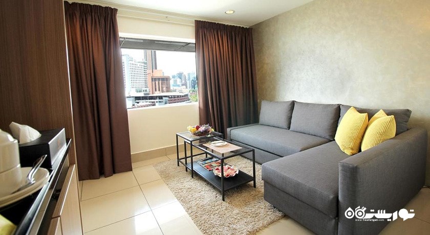 محوطه نشیمن سوئیت هتل