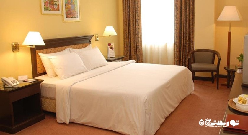 نمای تخت بزرگ اتاق سوپریور