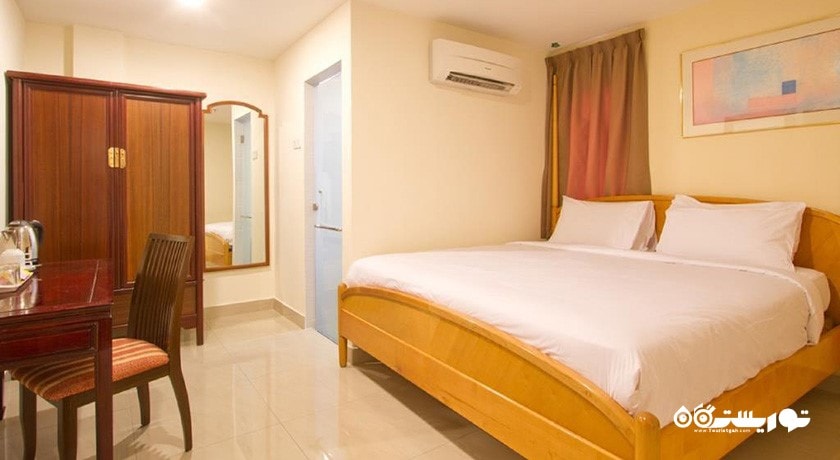 نمای تخت بزرگ اتاق سوپریور