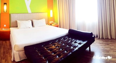 نمای تخت بزرگ سوئیت هتل