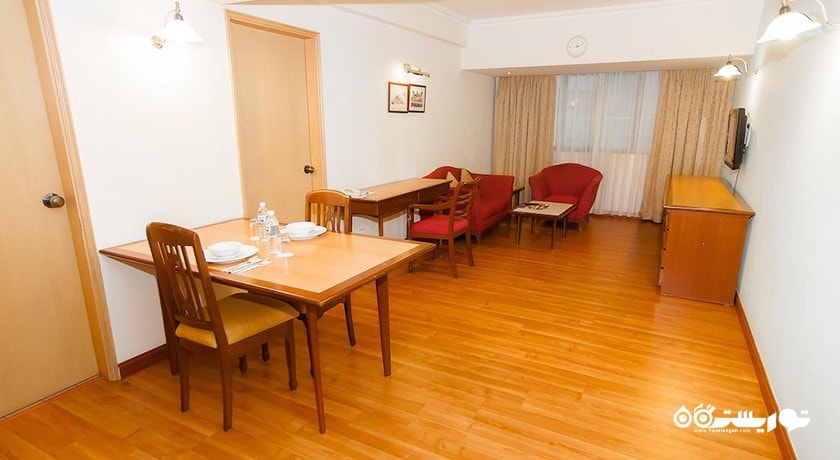 محوطه نشیمن سوئیت دلوکس