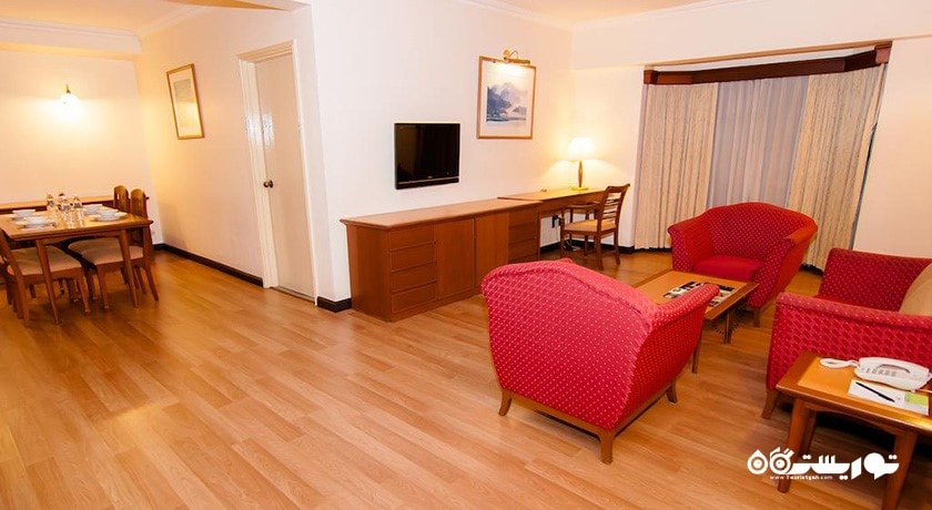 محوطه نشیمن سوئیت دوخوابه سوپریور