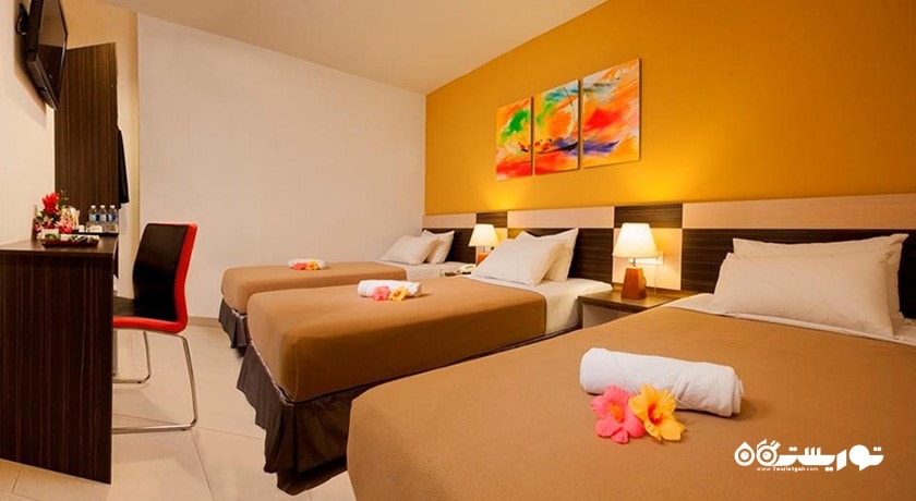 تخت های توئین اتاق دلوکس تریپل