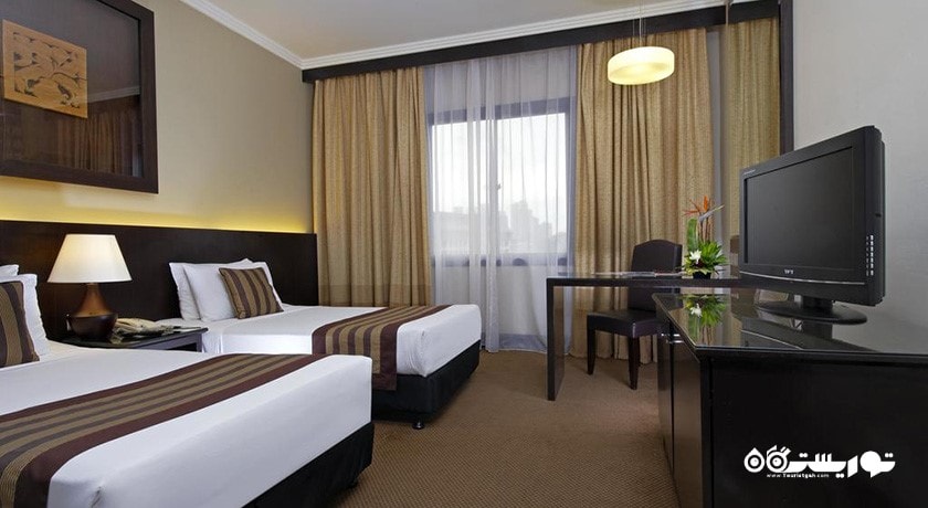 تخت های توئین اتاق دلوکس