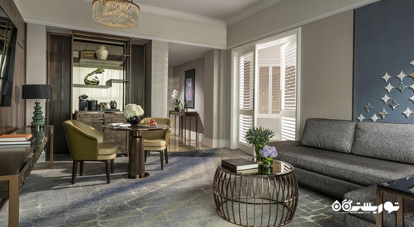 محوطه نشیمن سوئیت یک خوابه