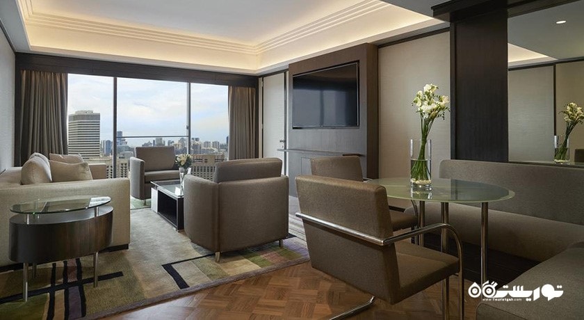 محوطه نشیمن سوئیت اسکای لاین