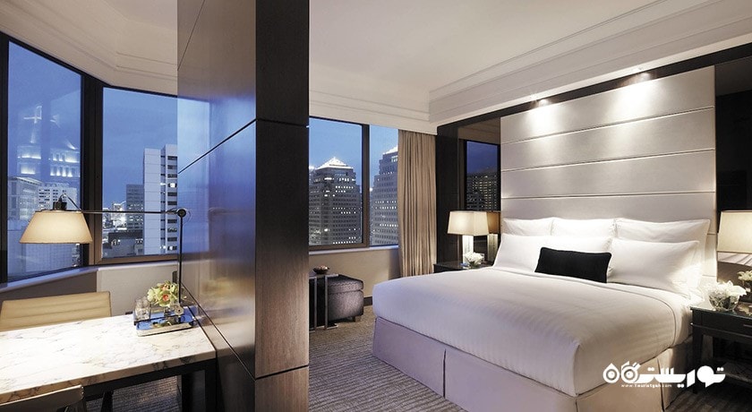 اتاق استودیو هتل سنگاپور مرییت تانگ پلازا