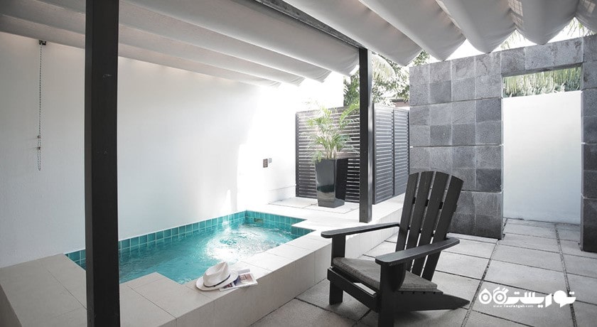 جکوزی اختصاصی سوئیت کورت یارد