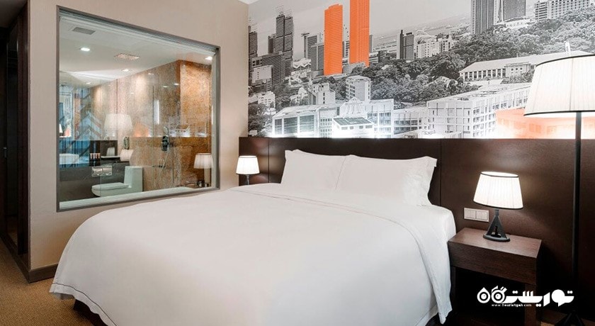 نمای تخت بزرگ اتاق پرمیر