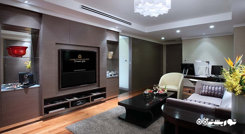 محوطه نشیمن سوئیت پارک