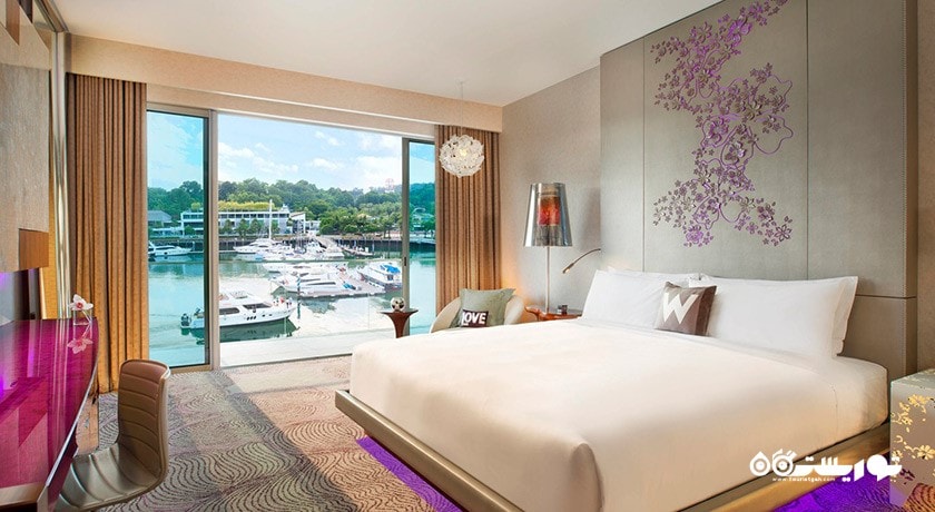 تخت بزرگ اتاق اسپکتکیولار