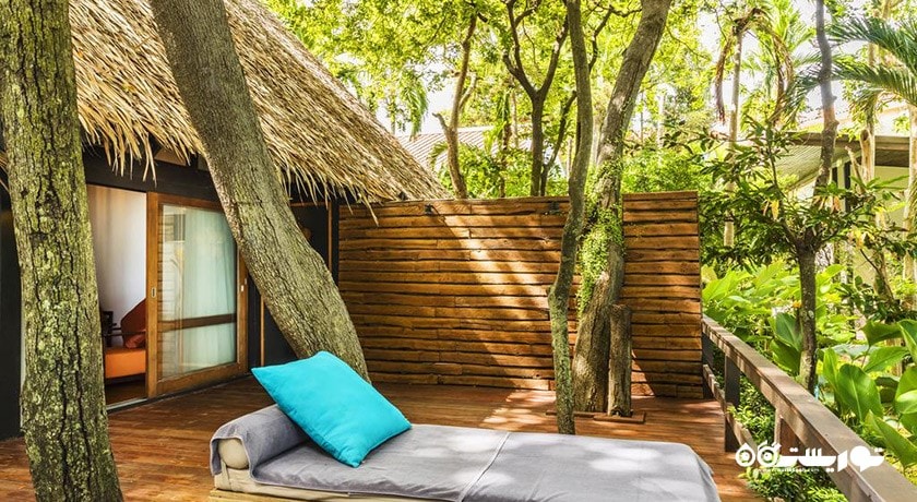 محوطه نشیمن تراس سوئیت کنوپی