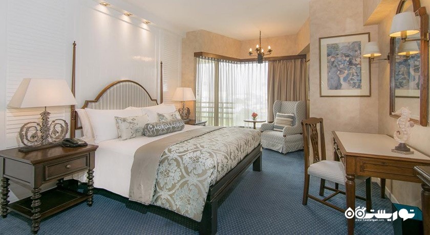 نمای تخت بزرگ سوئیت دلوکس