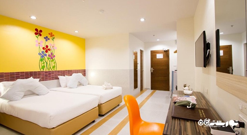 تخت های توئین اتاق دلوکس