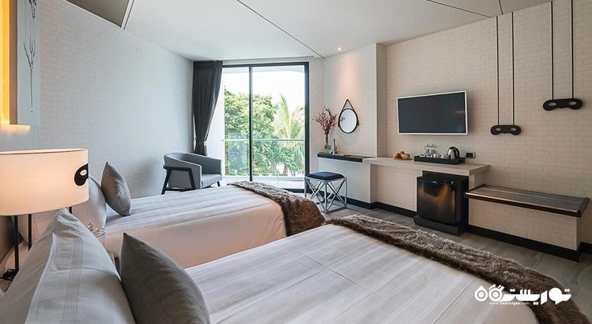 تخت های توئین اتاق دلوکس