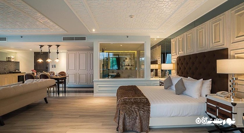 نمای تخت بزرگ سوئیت جونیور