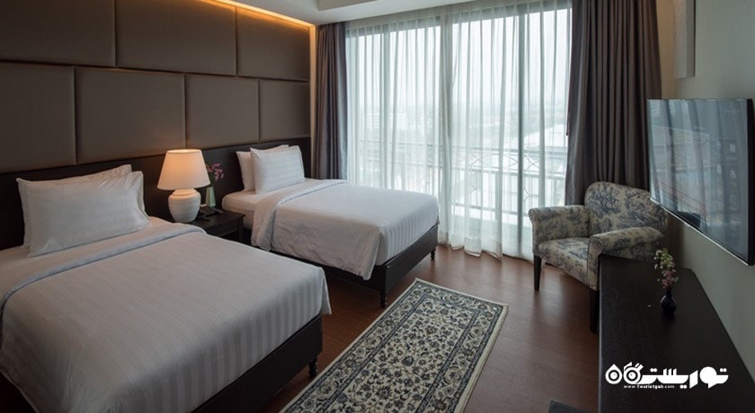 تخت های توئین اتاق دلوکس