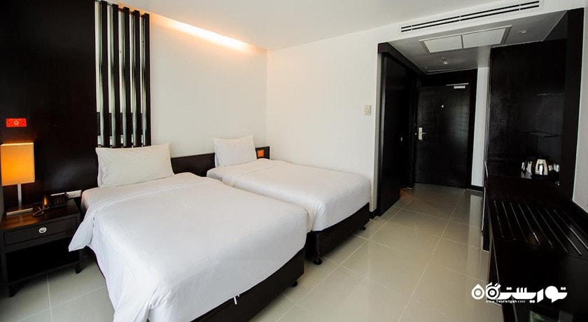 تخت های توئین اتاق دلوکس