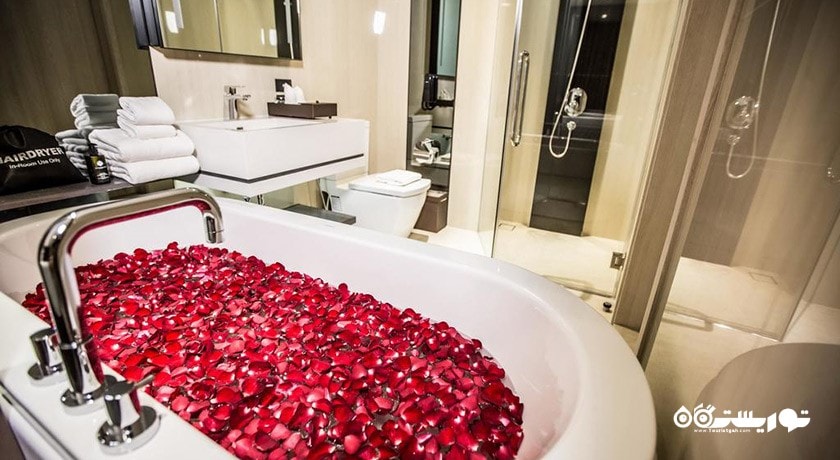 حمام و سرویس بهداشتی اتاق دلوکس