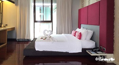 نمای تخت بزرگ اتاق دلوکس