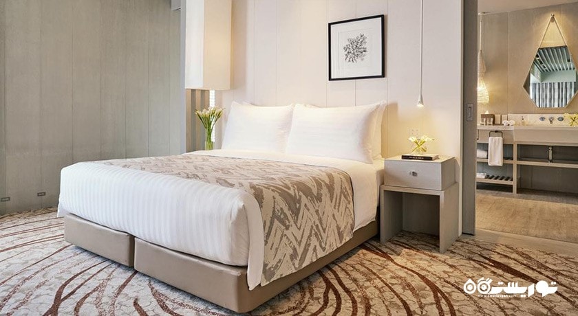 نمای تخت بزرگ سوئیت پرزیدنشال