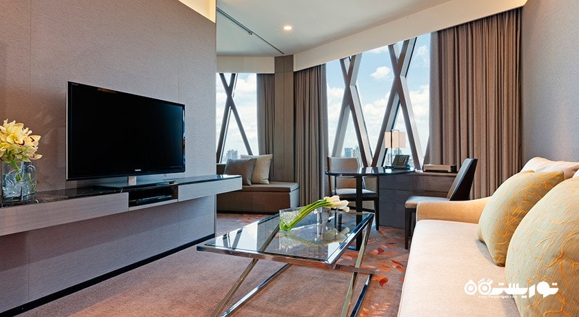 محوطه نشیمن سوئیت دلوکس