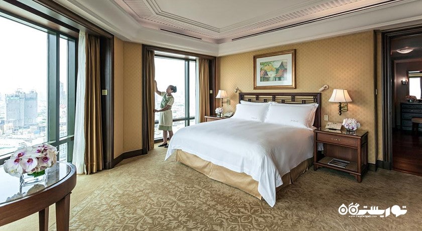 نمای تخت بزرگ سوئیت تراس