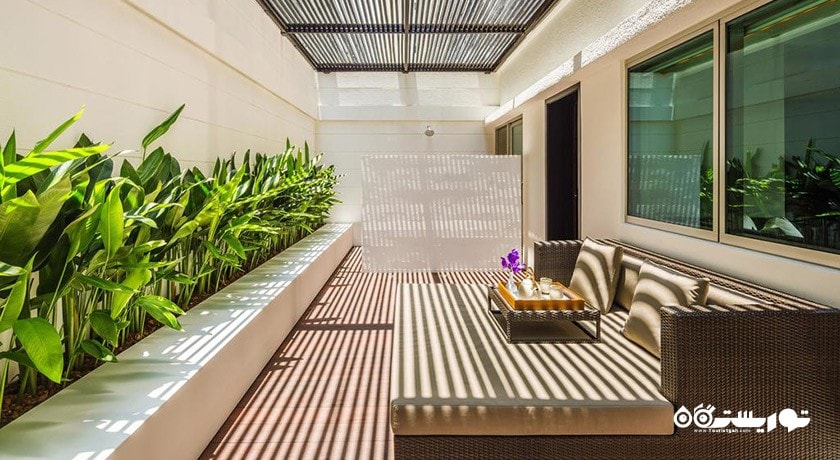 اتاق تراس هتل کومو مترو پالیتن بانکوک