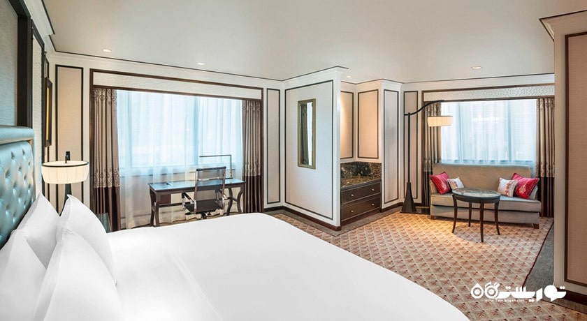 نمای تخت بزرگ اتاق پرستیژ