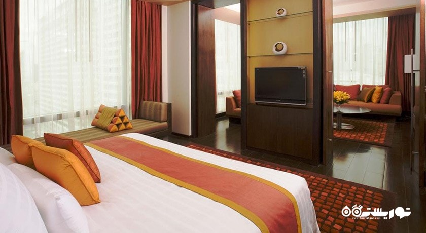 نمای تخت بزرگ سوئیت دلوکس