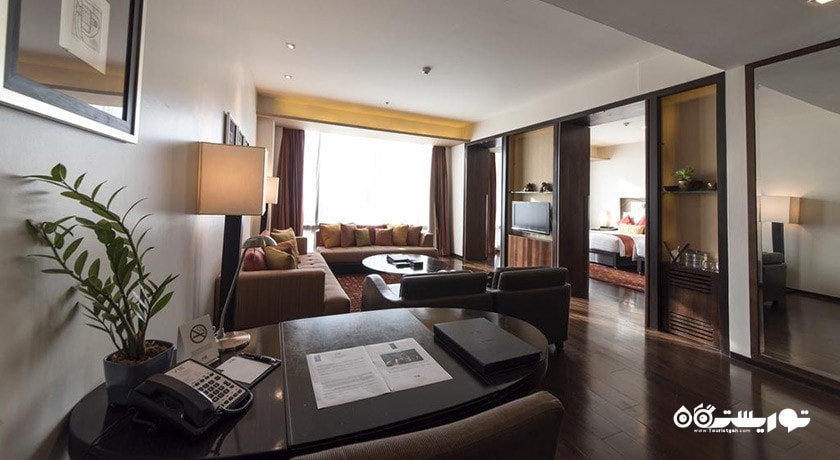 محوطه نشیمن سوئیت دلوکس