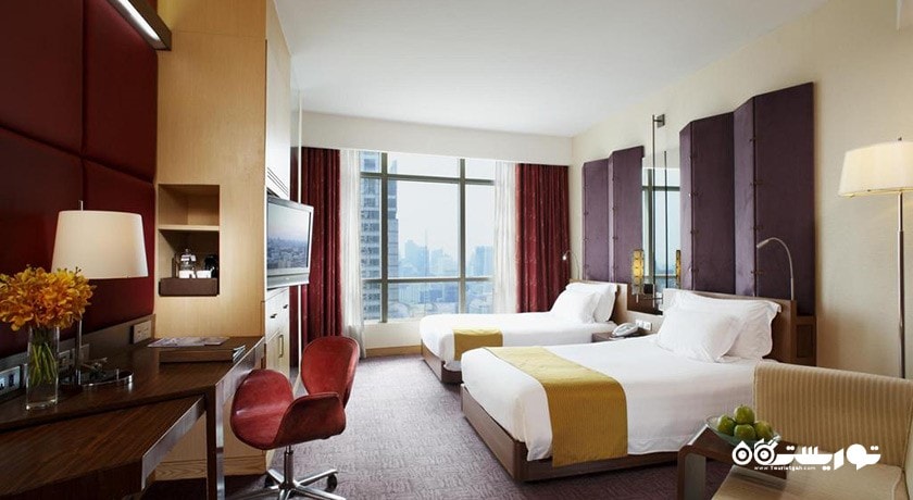 تخت های توئین اتاق دلوکس