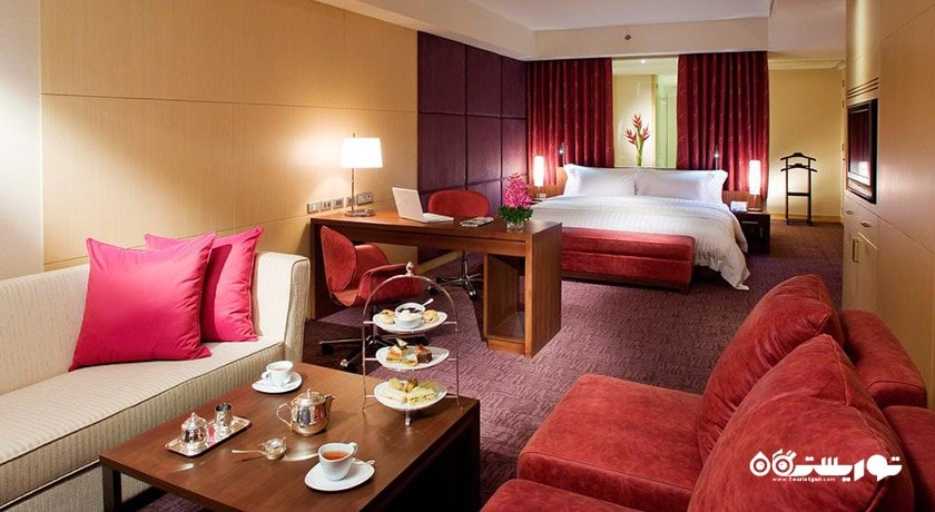 اتاق دلوکس فمیلی هتل سنتارا گرند ات سنترال ورلد