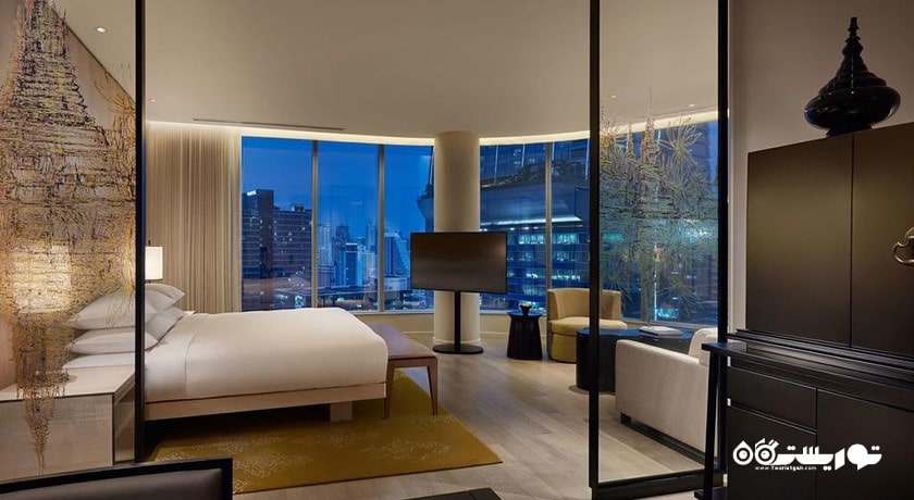 اتاق دلوکس کرنر هتل پارک حیات بانکوک