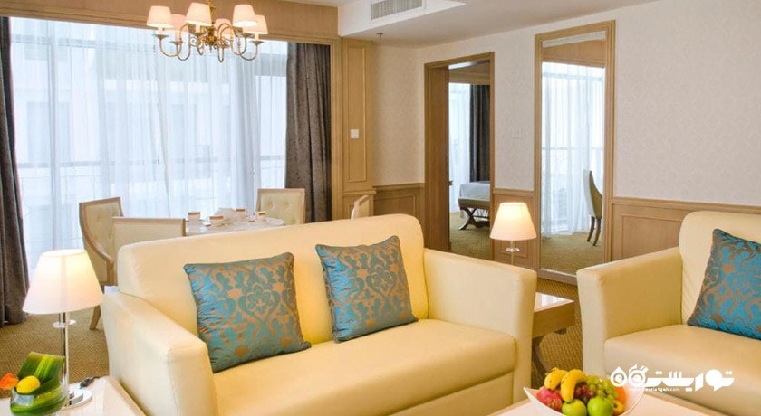 محوطه نشیمن سوئیت دلوکس