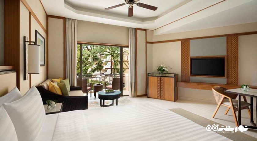 نمای تخت بزرگ اتاق سوپریور فمیلی