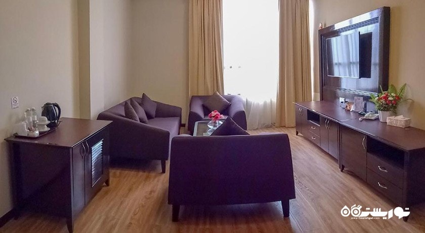 محوطه نشیمن سوئیت هتل