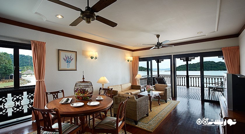 محوطه نشیمن سوئیت یک خوابه