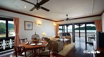 محوطه نشیمن سوئیت یک خوابه