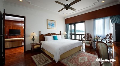 نمای تخت بزرگ سوئیت دوخوابه